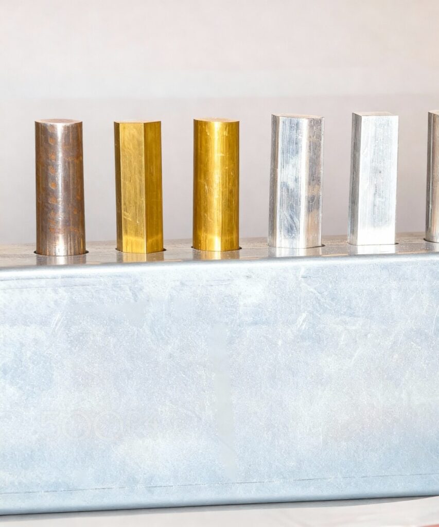 different metal