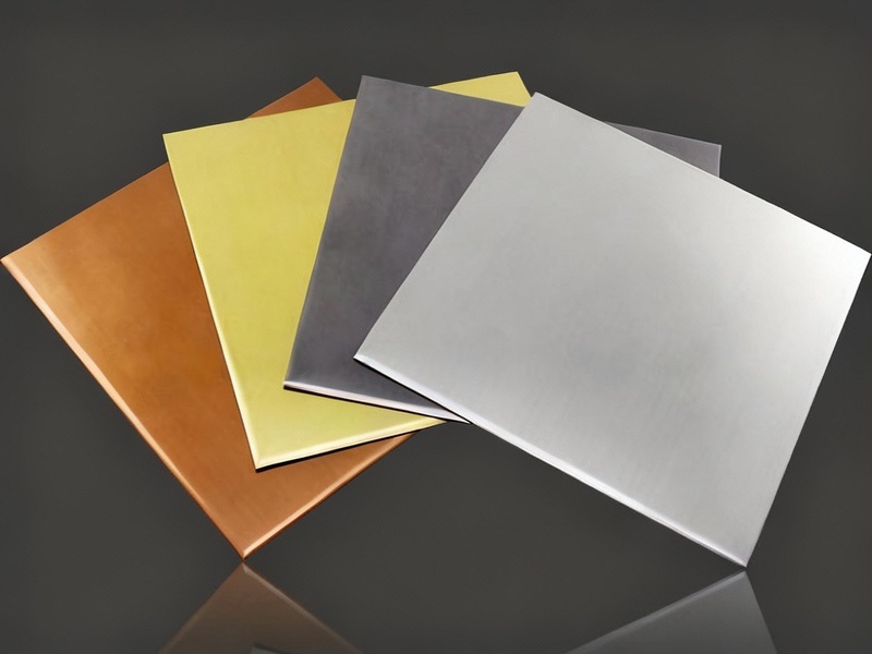 different sheet metal material