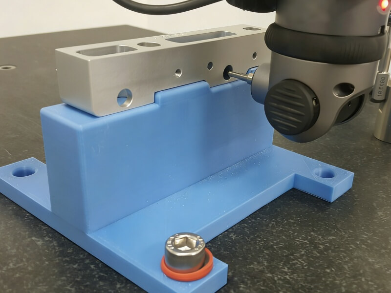 CMM inspection 3D printed part