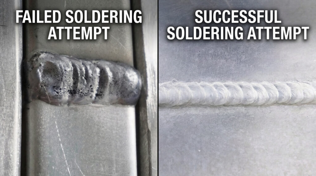 saldatura dell'alluminio