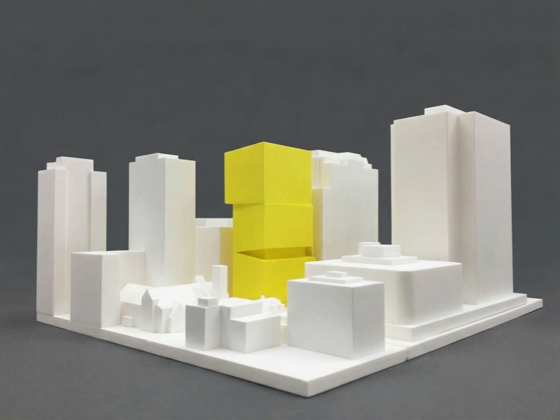 Architectural massing model 3D printing