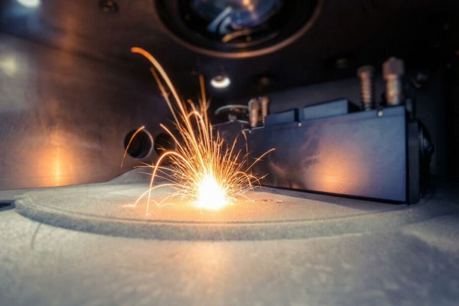 DMLS Printing parts mandatory on-plate thermal stress relief