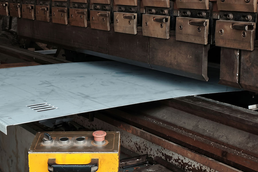 Heavy-duty CNC press brake bending steel plate
