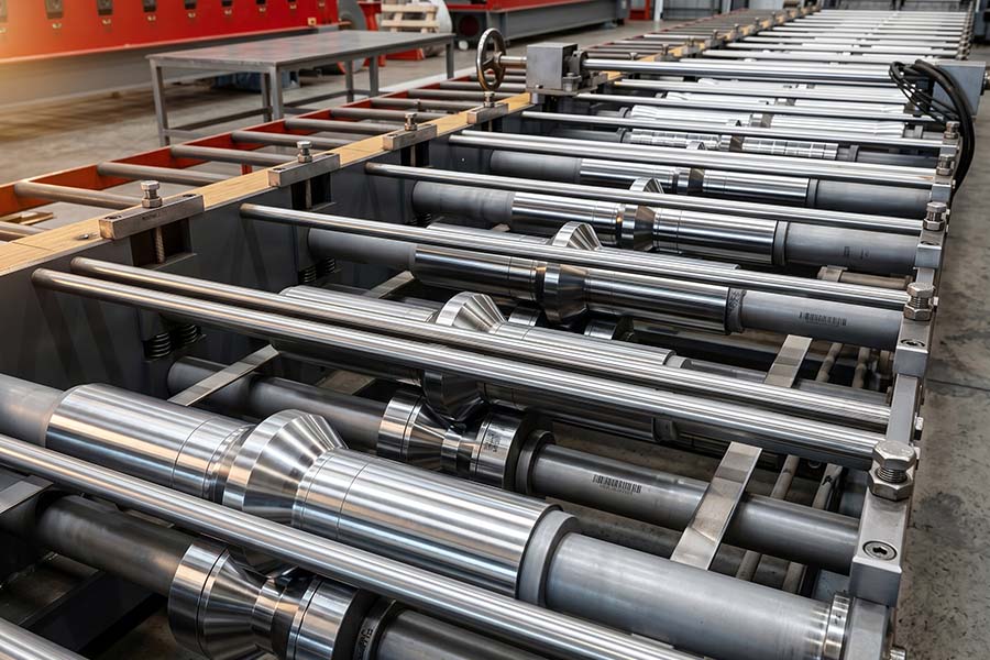 Industrial sheet metal rolling equipment