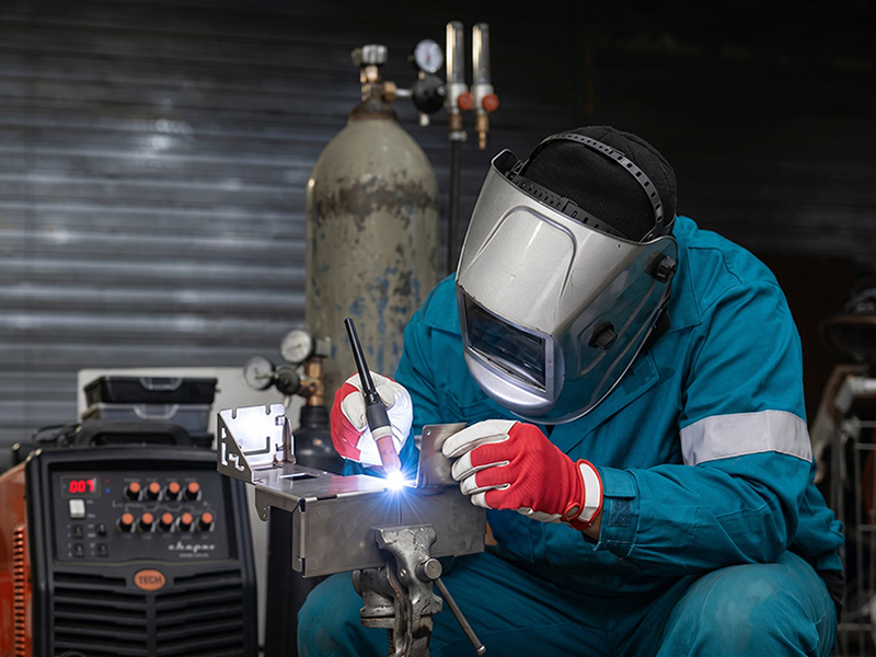 TIG welding stainless steel