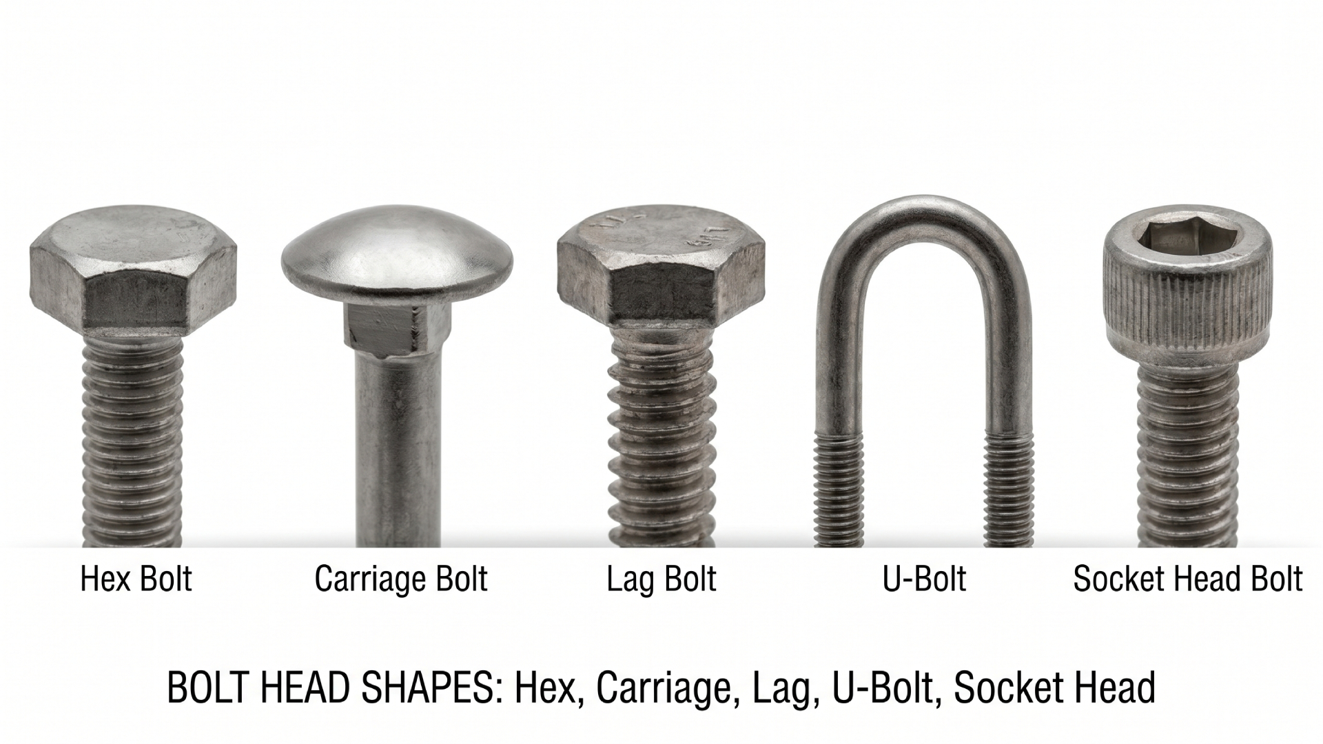 The Ultimate Fastener Guide: Bolts, Nuts, and Screws Explained