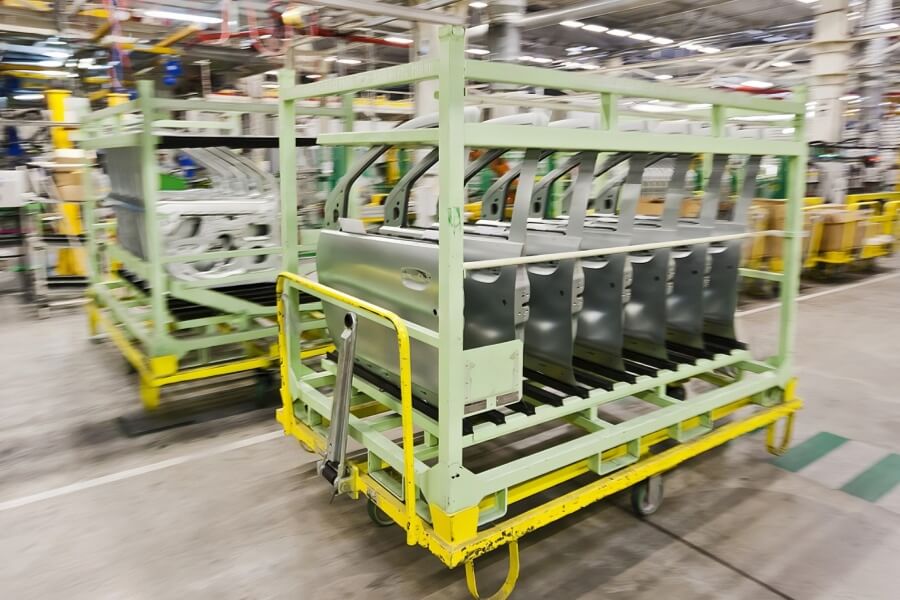 automotive line side delivery.