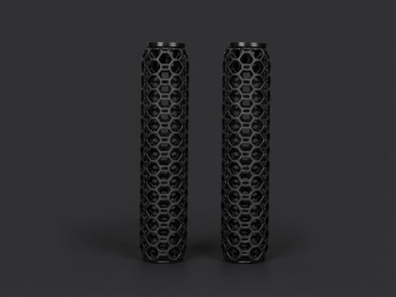 flexible lattice elastomer part