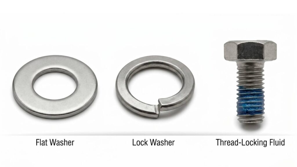 Arandela y Líquido Fijador de Roscas