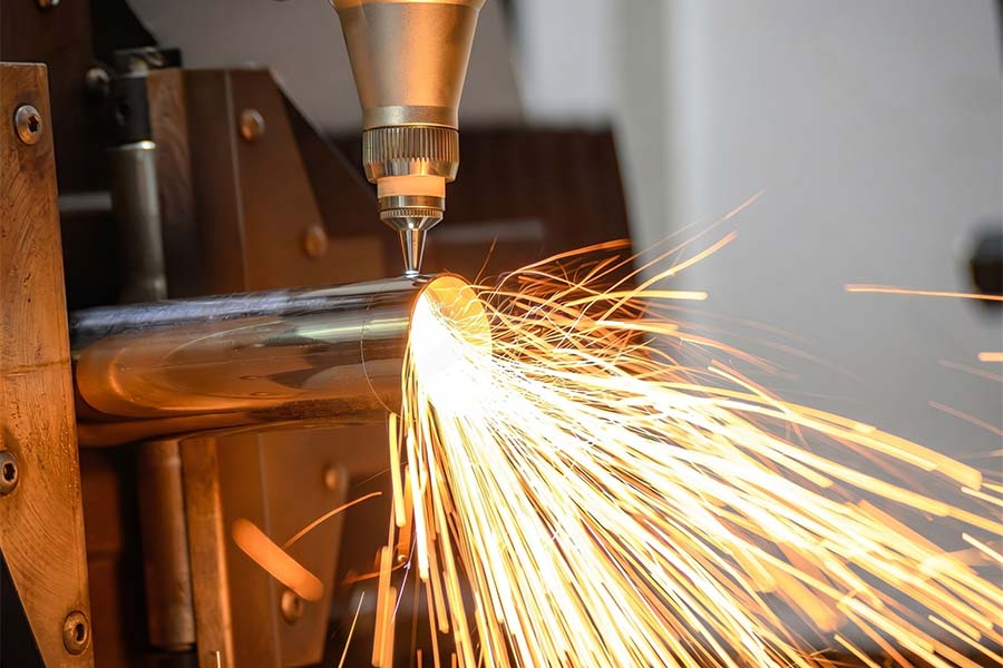 10kW fiber laser cutting