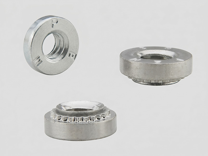 Assorted self-clinching nuts