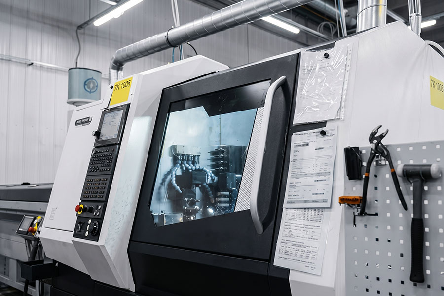 Automated CNC manufacturing facility