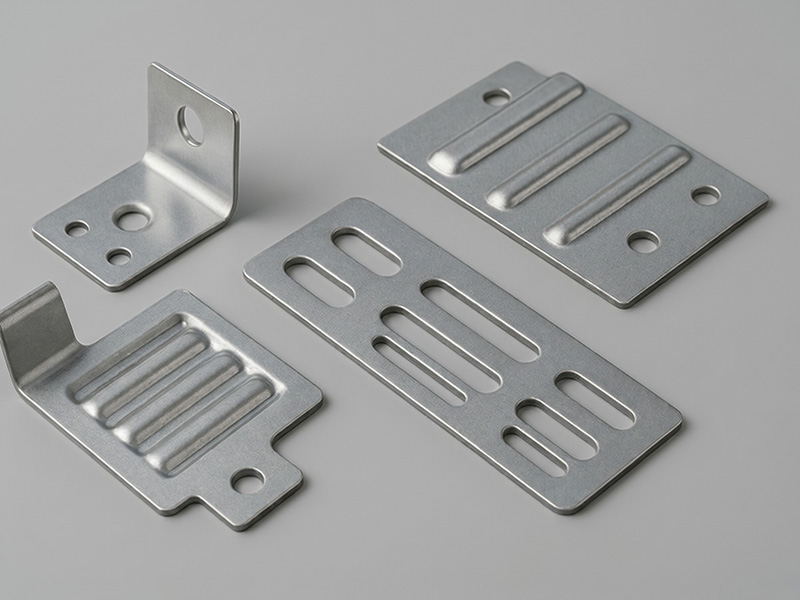 Bare steel substrates before zinc plating