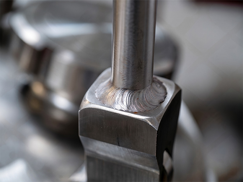 Corrosion-resistant 316L weld seam
