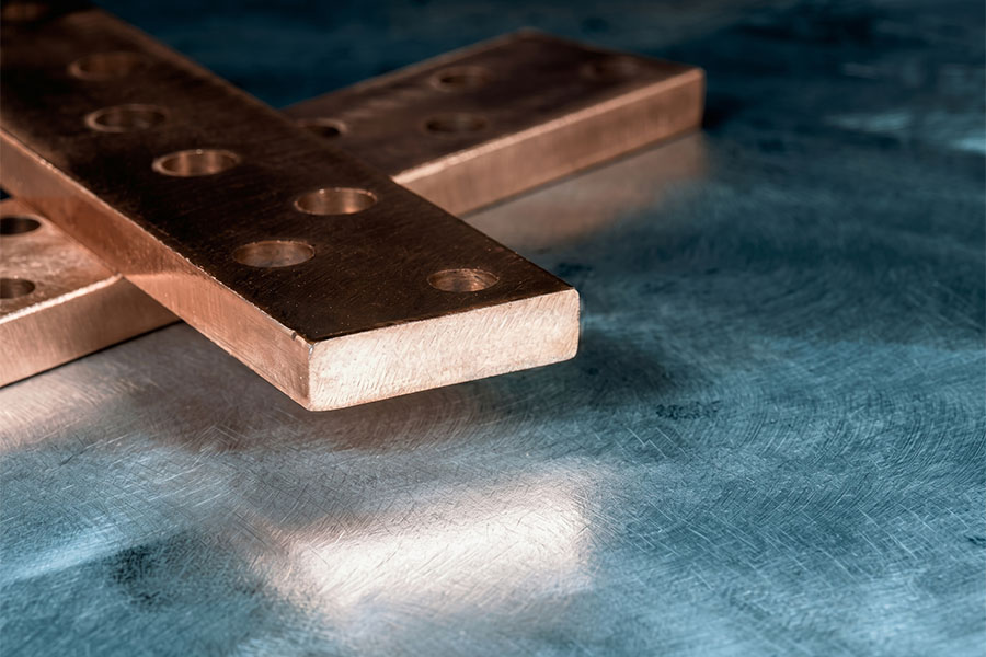 Custom copper busbars