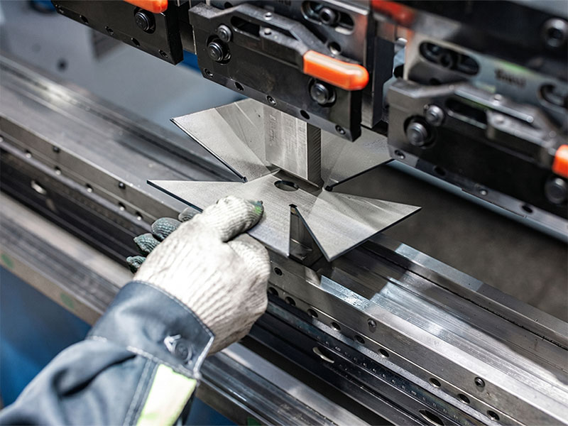 Custom sheet metal bending for HMI