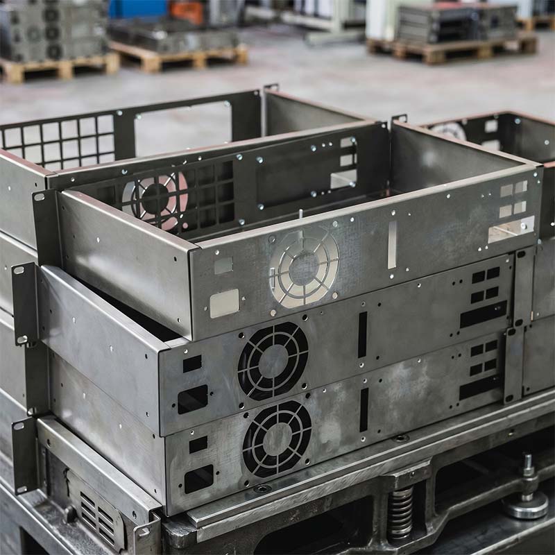Custom telecom enclosure chassis