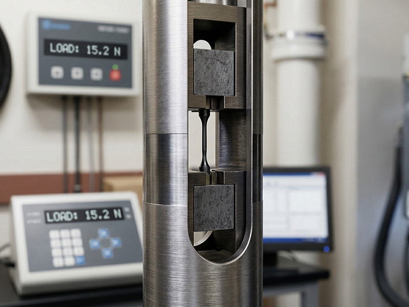 Destructive tensile testing for weld strength