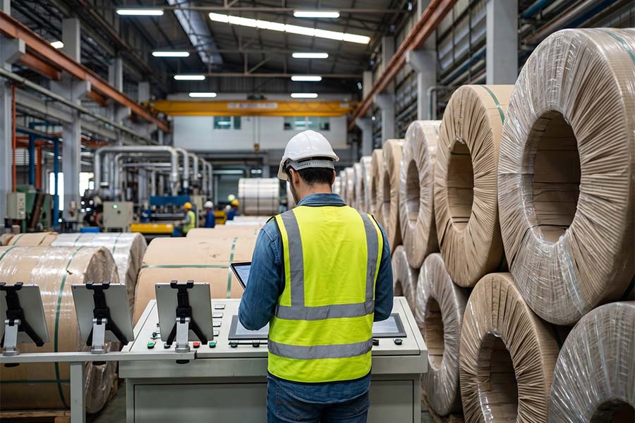 Digital traceability and quality documentation for aluminum materials