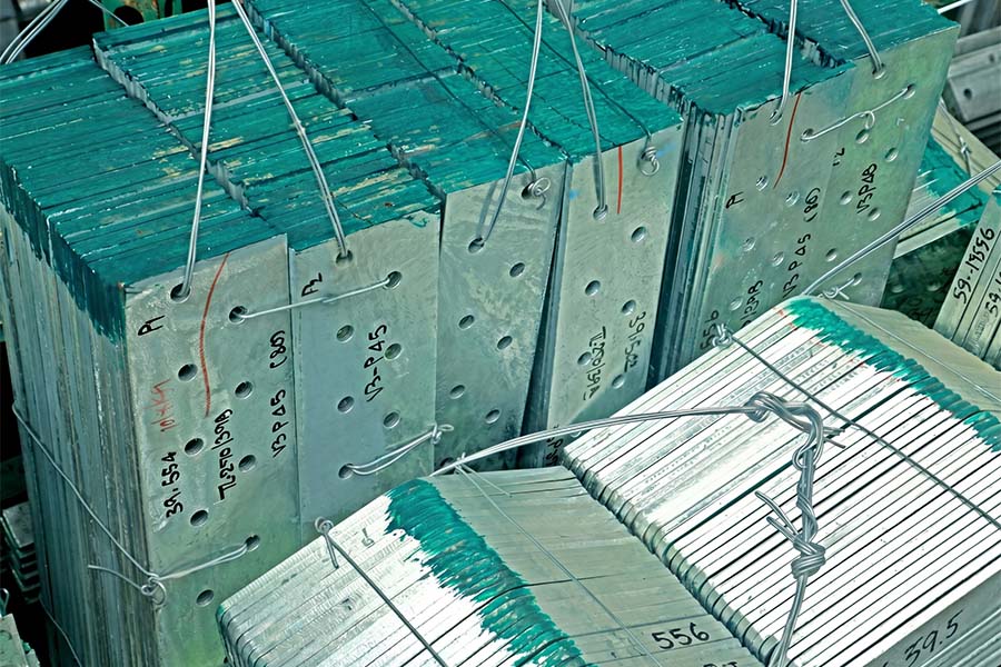 Ductwork components with zone-specific identification codes