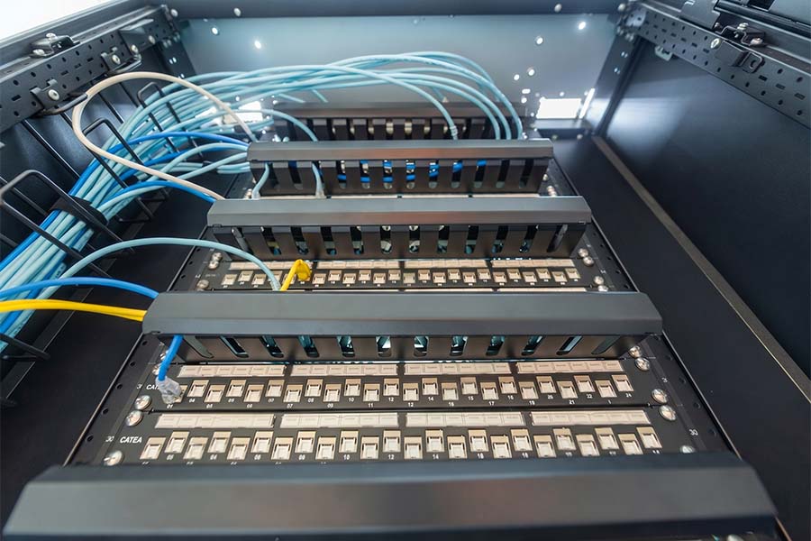 Custom Server Rack | Up to 60U, 4,500 lbs Load & NEBS Zone 4