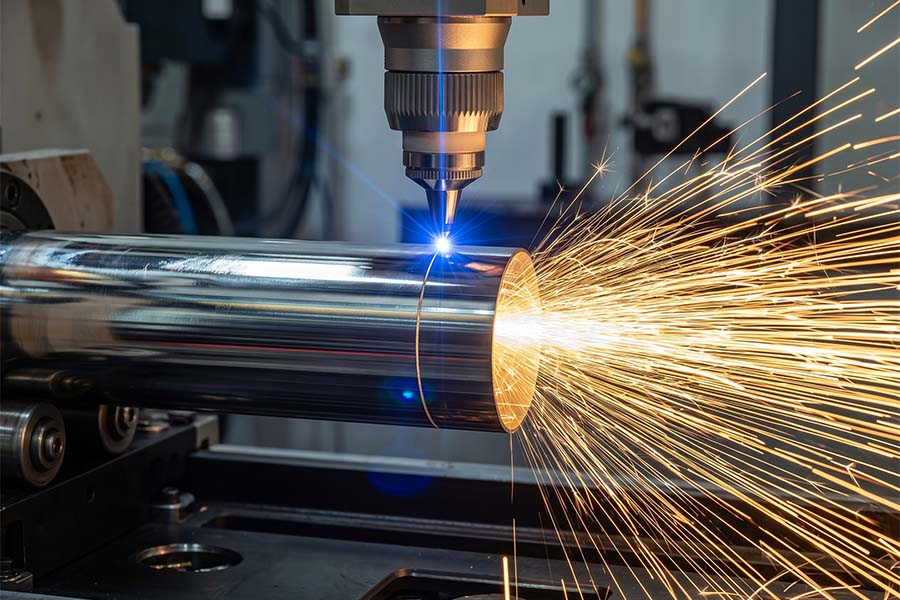 High-speed fiber laser cutting process