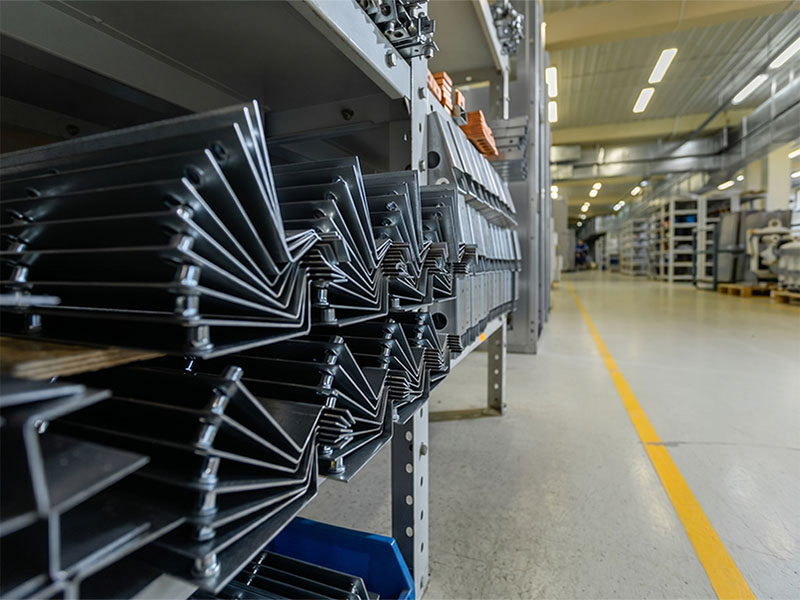 Industrial inventory management for JIT delivery