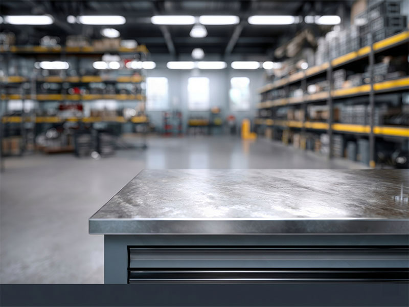 Industrial workspace for fast plating turnaround