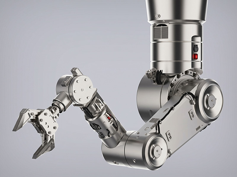 Lightweight aluminum housings for robotic arm joints