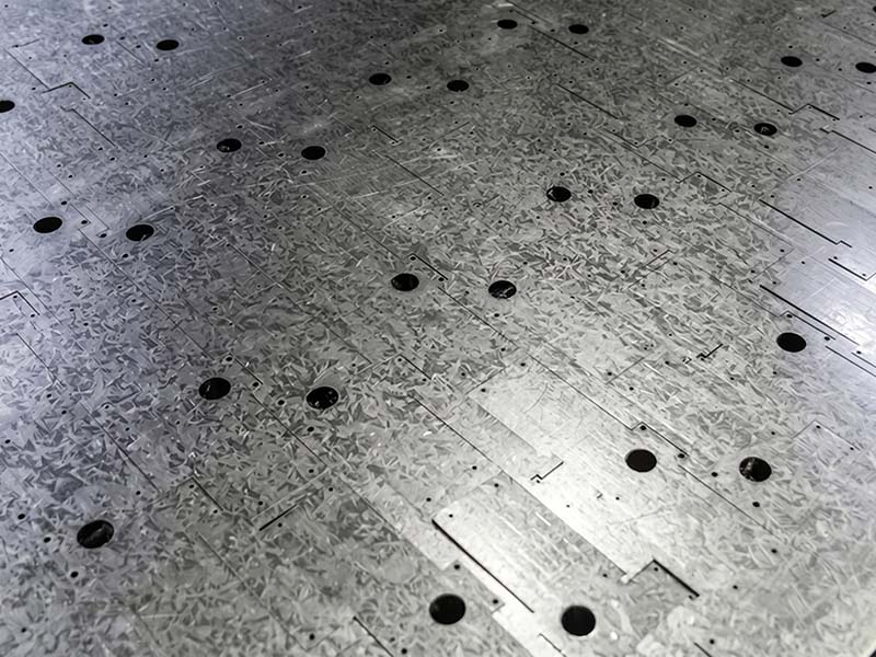 Optimized sheet metal nesting for maximum material yield