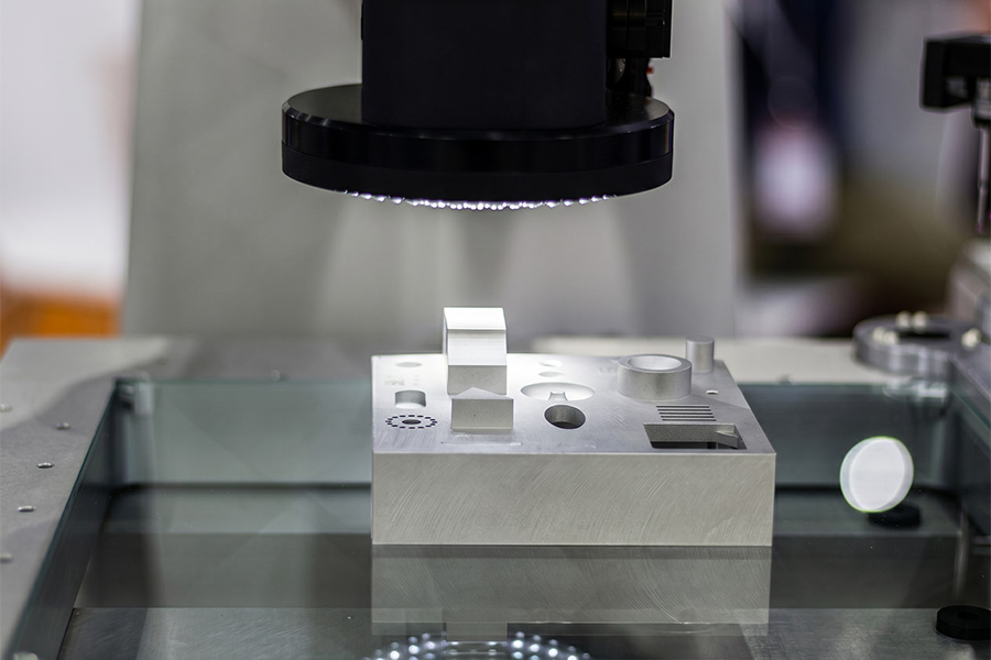 Precision CMM inspection for metal components