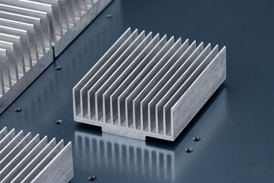 Precision aluminum heat sinks