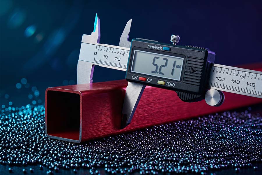 Precision measurement of sheet metal tolerances