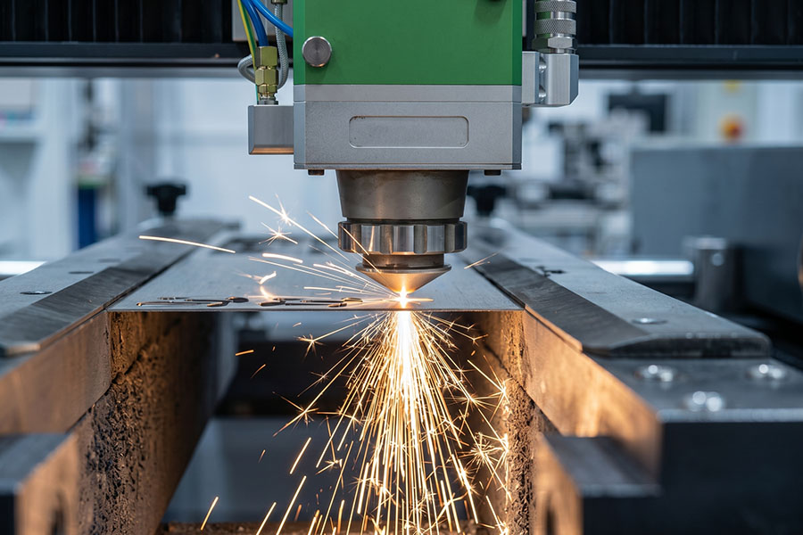 Rapid laser cutting for robotic sheet metal prototypes