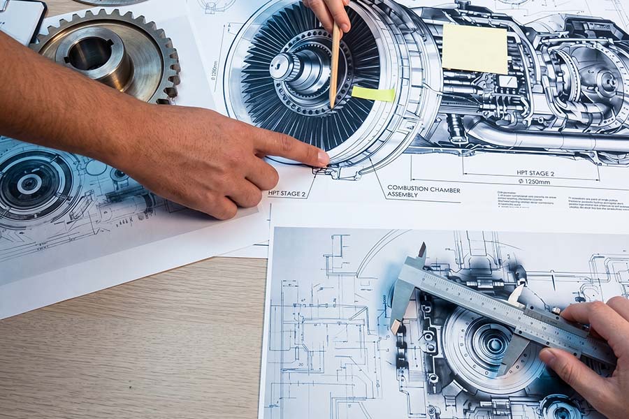 Reviewing technical drawing callouts