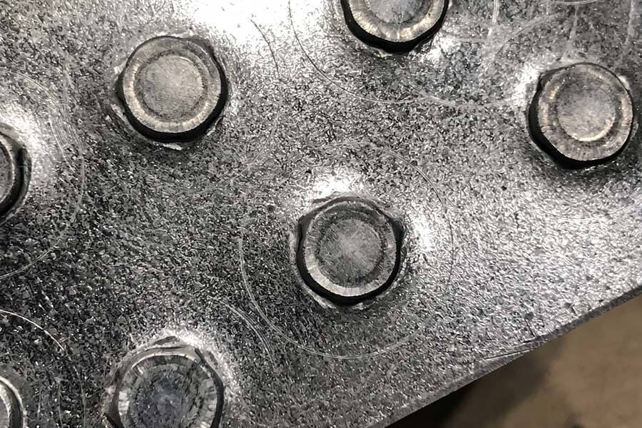 Standard spot weld pitch and spacing