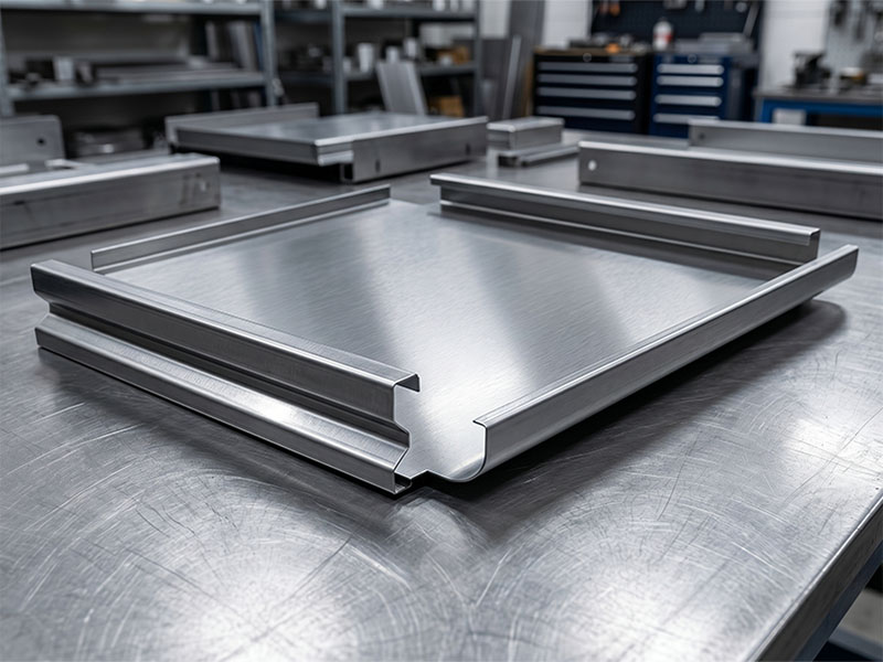 Zintec sheet metal for control boxes