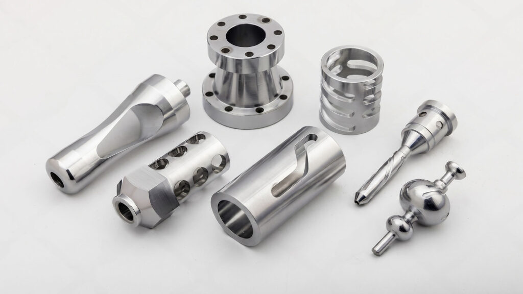 Precision CNC machined stainless steel components